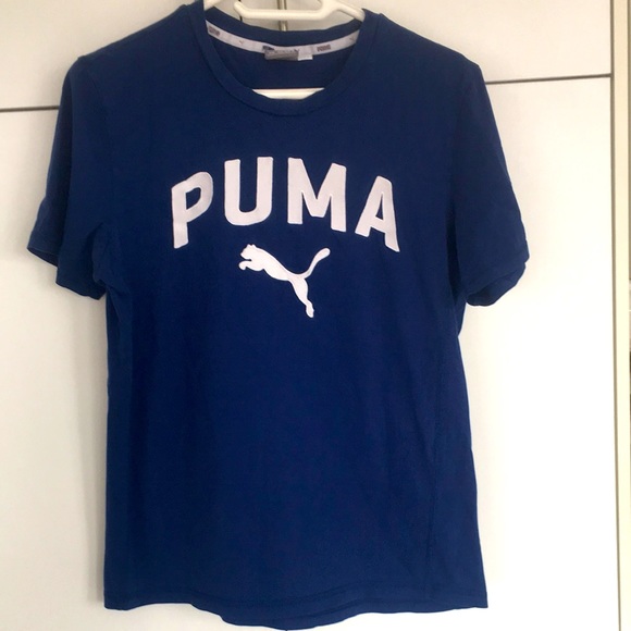 CLASSIC PUMA STYLE ALERT! 👕 Puma Logo Tee - Medium (Unisex) - Picture 4 of 16